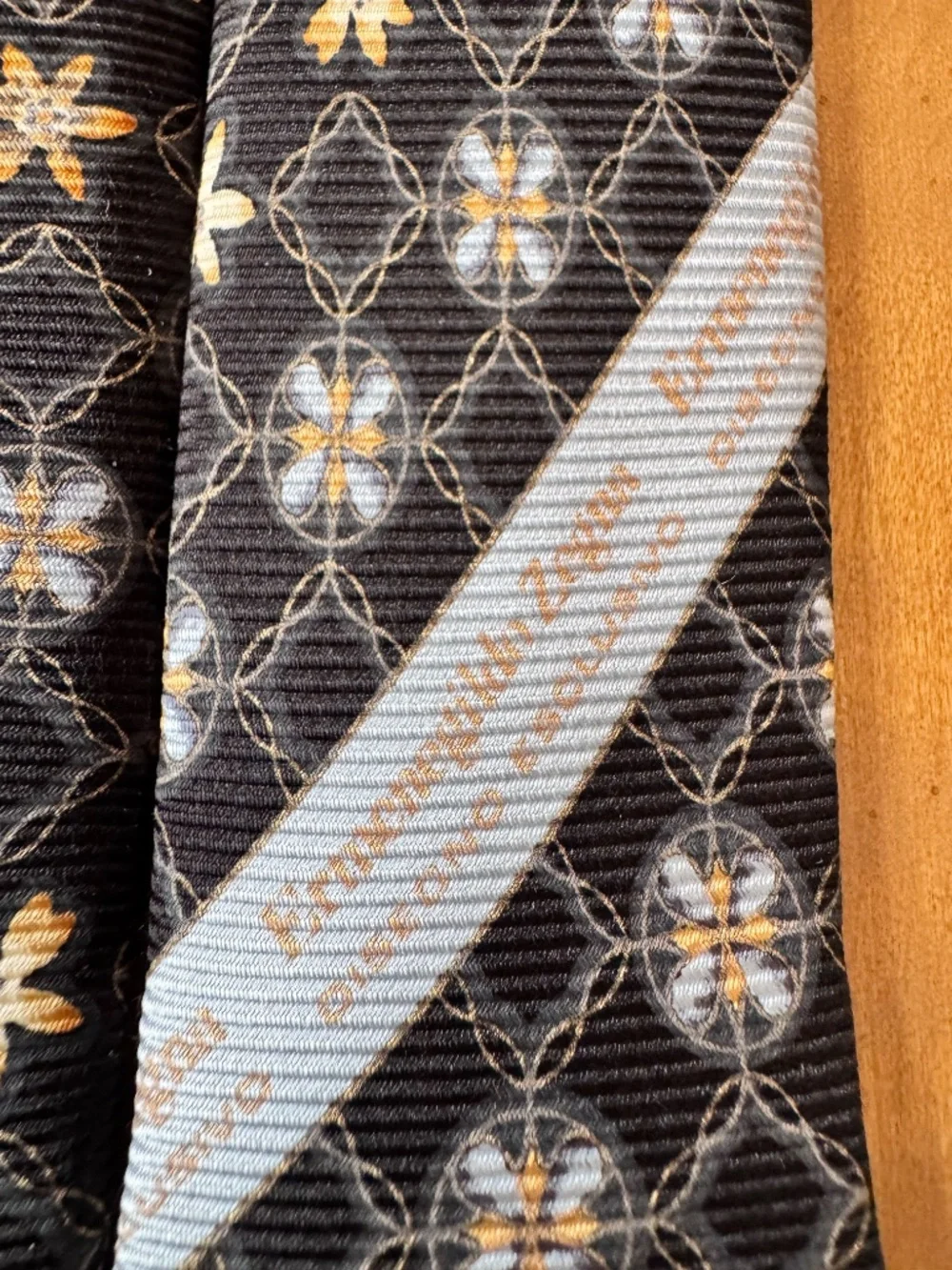 Fine silk necktie from Ermenegildo Zegna